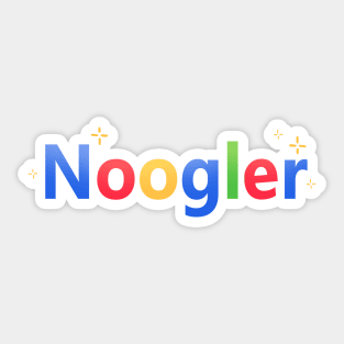 Noogler New Google Employee Sticker